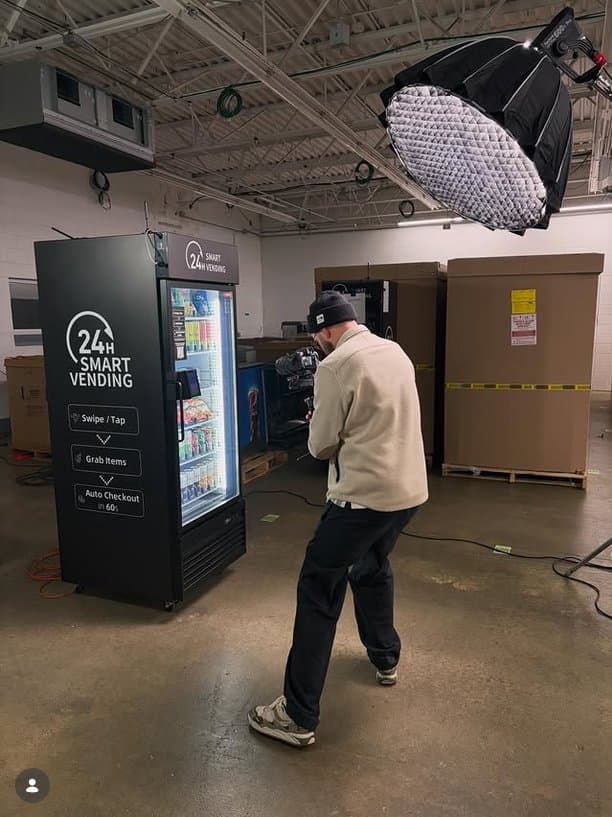 Machine install behind the scenes