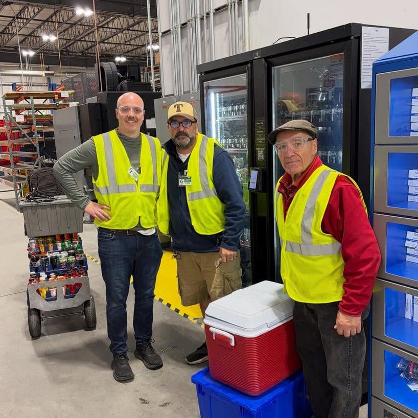 Vital Vending Sales team